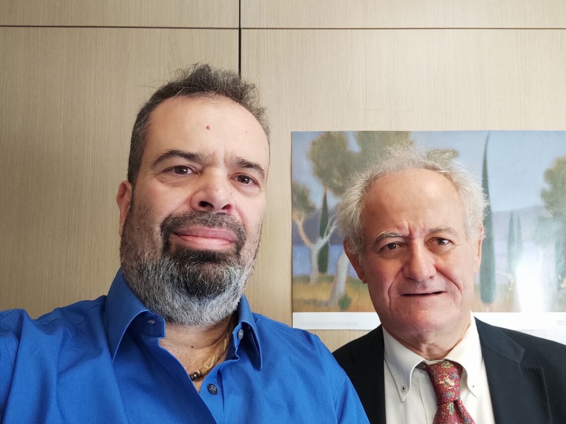 Συνάντηση με τον Πρόεδρο του τμήματος Κοινωνιολογίας της Παντείου και στελέχους της Παράταξης «Αττική Ανεξάρτητη Αυτοδιοίκηση – Γιάννης Σγουρός» Τρύφωνα Κωστόπουλο για το Ερευνητικό Έργο Καινοτομίας «Πικέρμι 123»