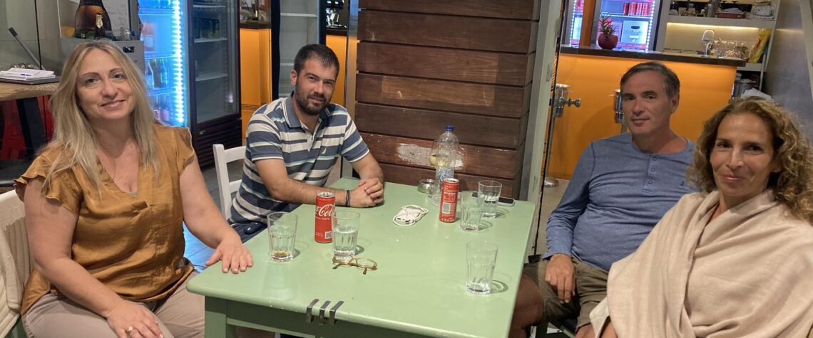 Συνάντηση με τον εξωραϊστικό σύλλογο Νηρέας Ραφήνας