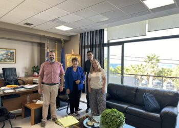 Συνάντηση με τη Δήμαρχο Ραφήνας-Πικερμίου για την Ολοκλήρωση του Α Σταδίου και την εξέλιξη του Ερευνητικού Έργου Καινοτομίας Πικέρμι 123