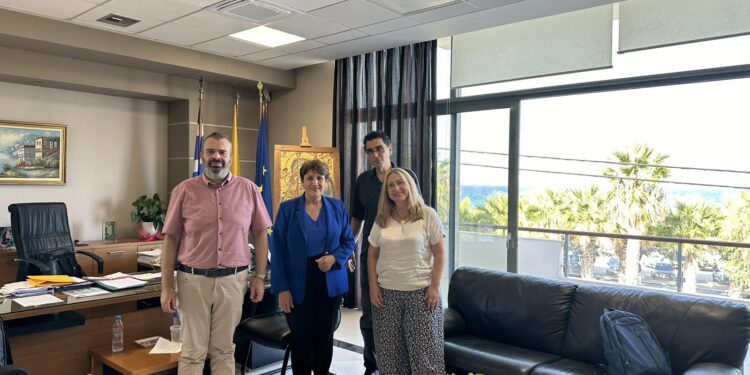 Συνάντηση με τη Δήμαρχο Ραφήνας-Πικερμίου για την Ολοκλήρωση του Α Σταδίου και την εξέλιξη του Ερευνητικού Έργου Καινοτομίας Πικέρμι 123